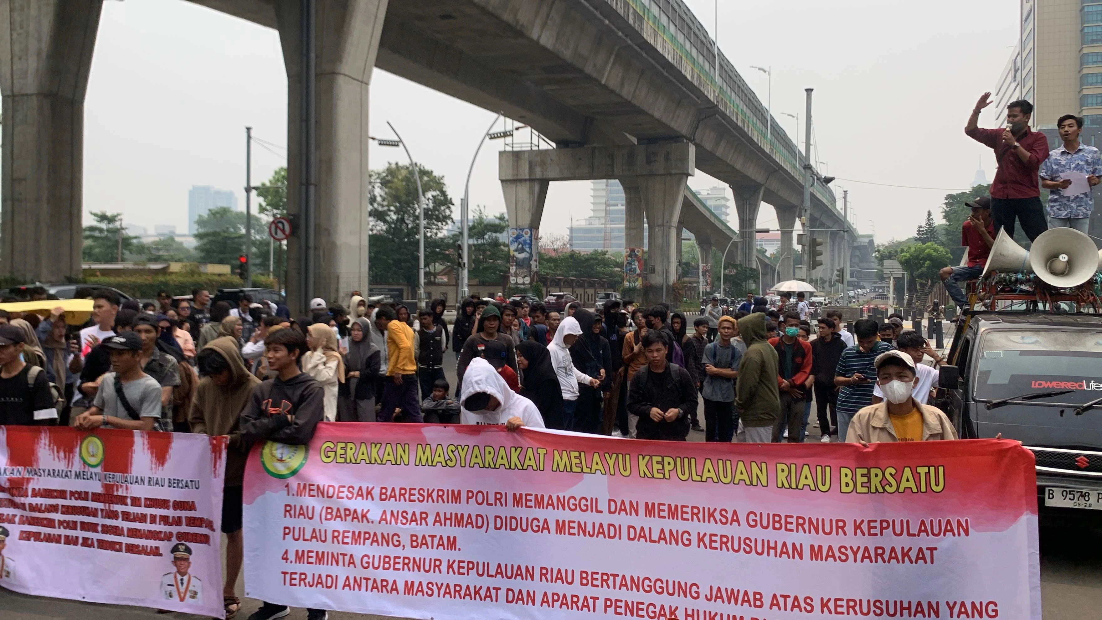 Gerakan Masyarakat Melayu Bersatu KEPRI, Mintak MABES POLRI Periksa Ansar Ahmad Terkait Dugaan Dalang Kerusuhan Rempang ! 