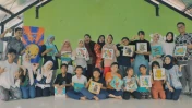 Perkenalkan Warisan Budaya Batik Pada Anak-Anak Lalui Kegiatan Seni Batik Dalam Acara Relawan Seni